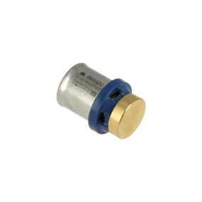Alu-pers eindkoppeling 16mm (Bonfix)